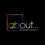The logo for About Neurodiversity - one of the brands from About Consulting Group Ltd. The words About Neurodiversity appear against a black background. The A and B of about are styled to an infinity symbol to reflect neurodiversity and coloured in rainbow colours.