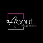 The logo for About Safeguarding from About Consulting Group Ltd. The words About Safeguarding appear against a black background. The A of About is styled to have a shield at the start, reflecting protection.